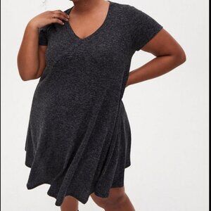 Torrid Mini Hacci Trapeze Dress 2x